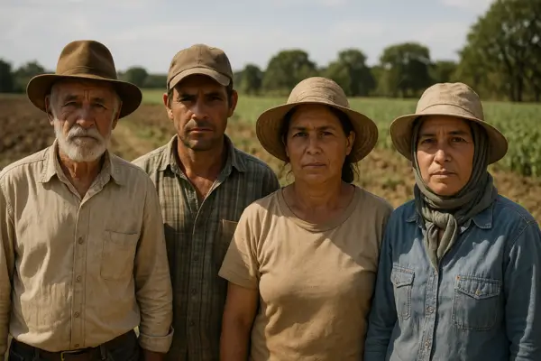Vestuário adaptado ao trabalho agrícola e sua relação com o ritmo das tarefas manuais 